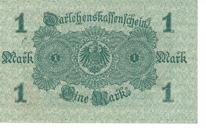 Duits geld WOI - 1 mark
