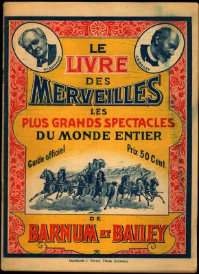 Officiële gids van het Barnum en Bailey Circus