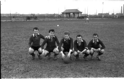 Junior voetbalspelers van de eerste lijn, Izegem 1957