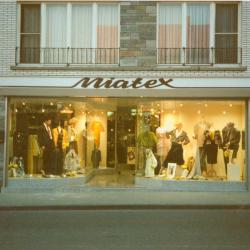 Tweede generatie: Michel Verlinde en Agnes Misplon, kledingzaak Miatex, Moorslede