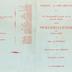 Programmabrochure van de opvoering Moerderlegende in het bisschoppelijk Lyceum, Roeselare , 1959