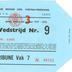 Promotie voetbal ticket, Roeselare, 1977