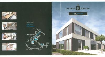 Uitnodiging tot het 125 jarig bestaan van bouwonderneming Coussee - Bostoen, Roeselare,2005
