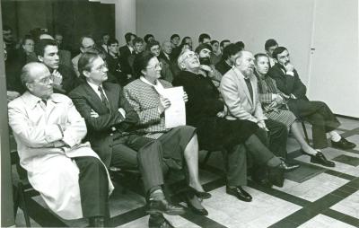 Opening expositie Damiaanactie, Roeselare, jaren 1990