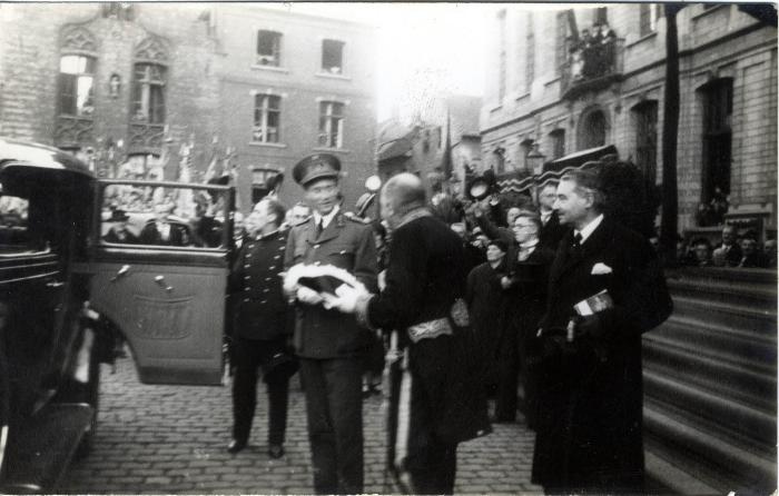 Bezoek Koning Leopold III aan Roeselare, 1937