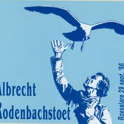 Sticker Albrecht Rodenbachstoet, Roeselare