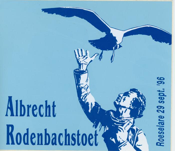 Sticker Albrecht Rodenbachstoet, Roeselare