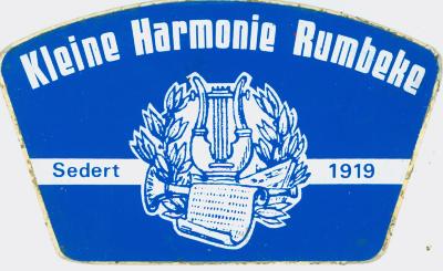 Sticker Kleine Harmonie Rumbeke, Roeselare