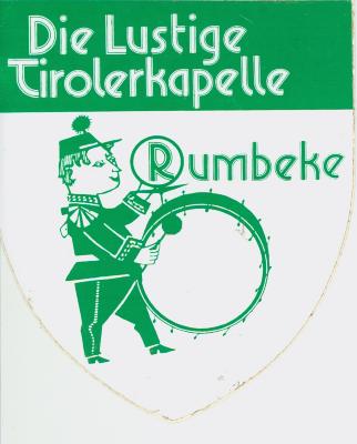 Sticker Die Lustige Tirolerkapelle, Roeselare