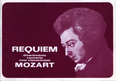 Programmabrochure REQUIEM W.A. Mozart, Roeselare, 1974