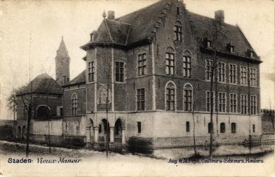 Kasteel Vieux Manoir , Staden, 1900