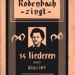 Rodenbach zingt 14 liederen met klavier, Roeselare, 1955