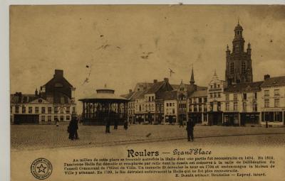 Postkaart Roeselare 'Grand Place'