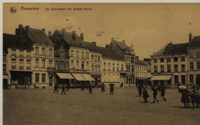 Roeselare ' De Noordkant der Groote Markt'