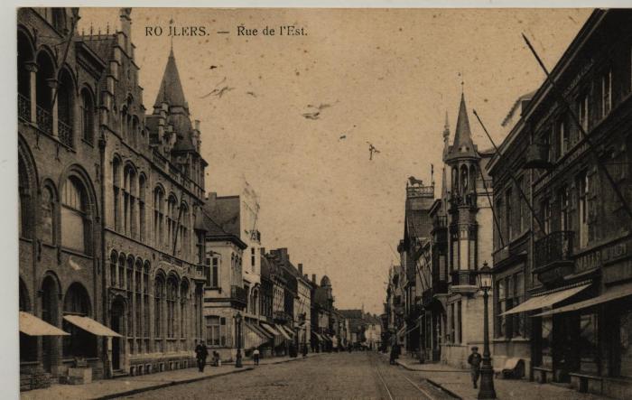 Postkaart van Ooststraat te Roeselare