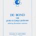 Brochure De Bond van grote en jonge gezinnen, afdeling Roeselare centrum, diensten en aktiviteiten 1986-1987.