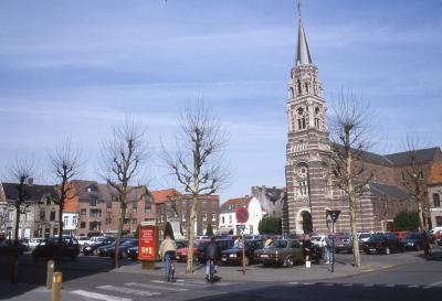 De Coninckplein en Sint-Amandskerk, 1997