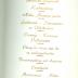 Menu feestmaal huwelijk Maria Soetens en Fernand Tortelboom, 1954.