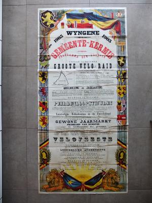 Affiche kermis Wingene, 1903