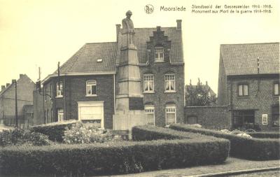 standbeeld van de gesneuvelden, Moorslede 1914-1918