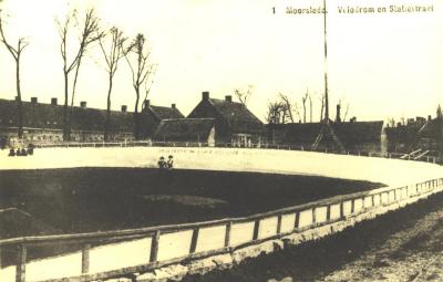 Velodroom en Statiestraat Moorslede, 1900-1914