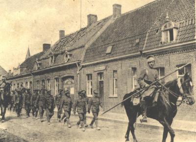 Engelse Krijgsgevangenen in Moorslede, Eerste Wereldoorlog