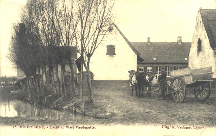 Pachthoeve weduwe Vandeputte, Moorslede, 1915