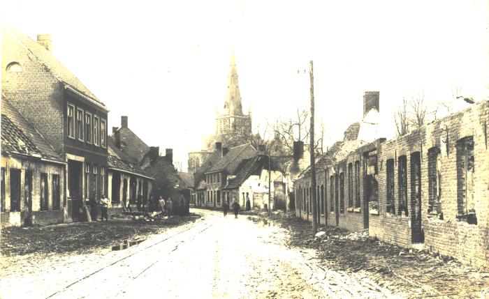 Basiliek van Dadizele tijdens WOI
