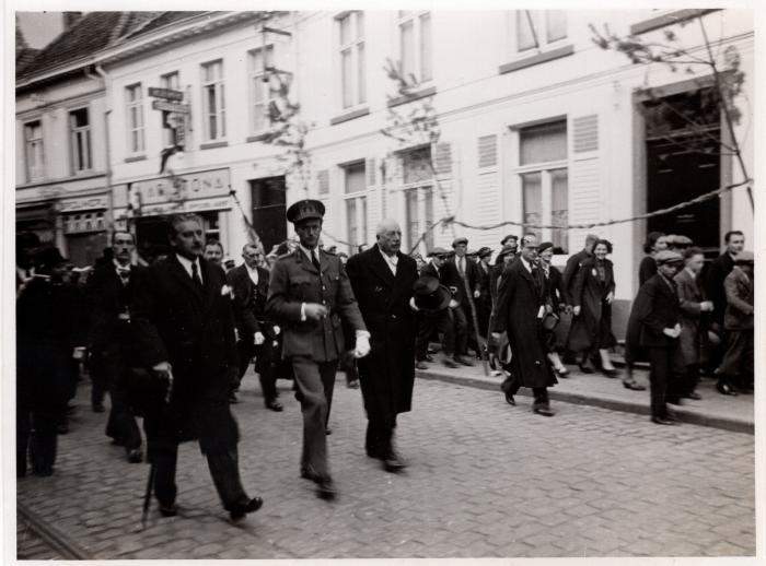 Bezoek van Z.M. Koning Leopold III, Tielt 30 oktober 1937