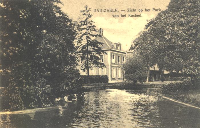 Dadizeele Zicht op het Park van het Kasteel