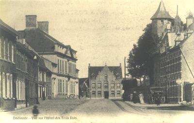 Dadizele Vue sur l'Hotel des Trois Rois