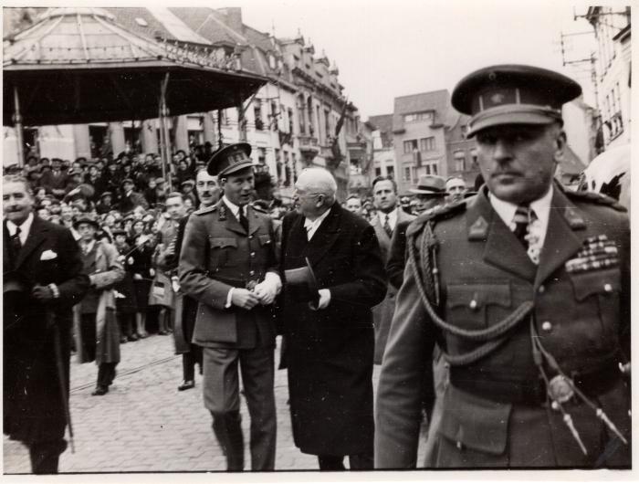 Bezoek van Z.M. Koning Leopold III, Tielt 30 oktober 1937