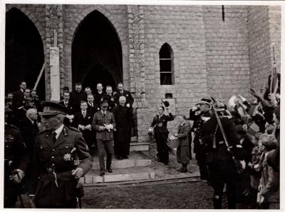 Bezoek van Z.M. Koning Leopold III, Tielt 30 oktober 1937
