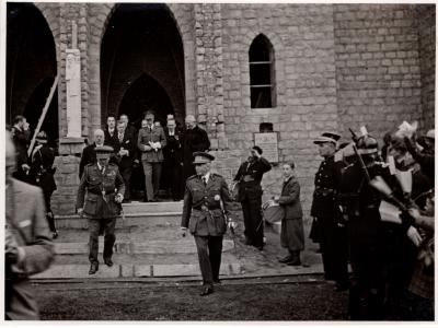 Bezoek van Z.M. Koning Leopold III, Tielt 30 oktober 1937
