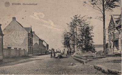Staden. Dixmudestraat.