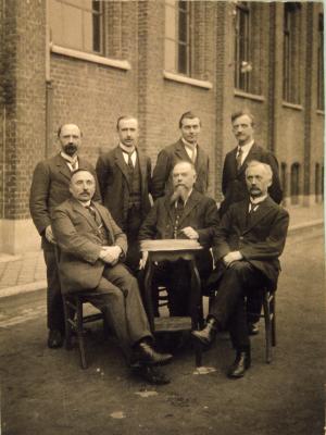 Onderwijzend personeel Arsenaal, Roeselare ca. 1930