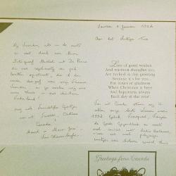 Nieuwjaarskaart van de Canadezen, 1992