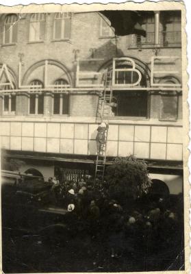 Brandstichting bij Callebert, Roeselare 1944