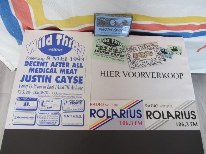 Voorverkoop Wild Thing concert, 1993