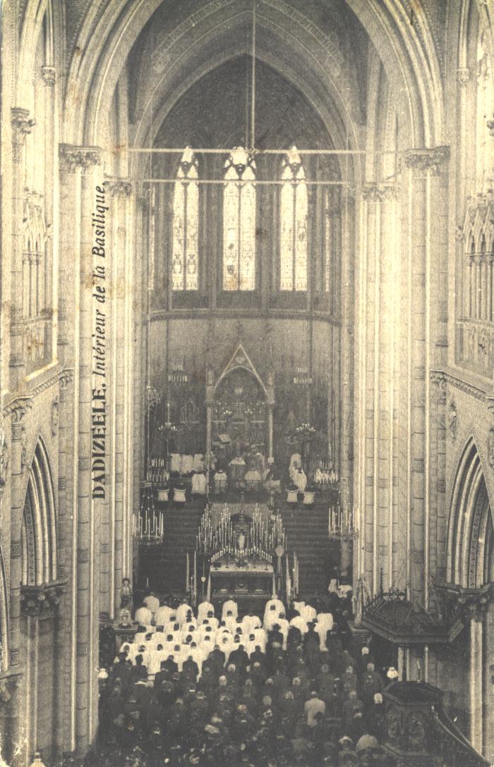 Dadizele - Binnenkant van de Basiliek