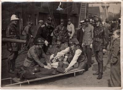 Brandweer Roeselare, jaren 1930: brandweeroefeningen