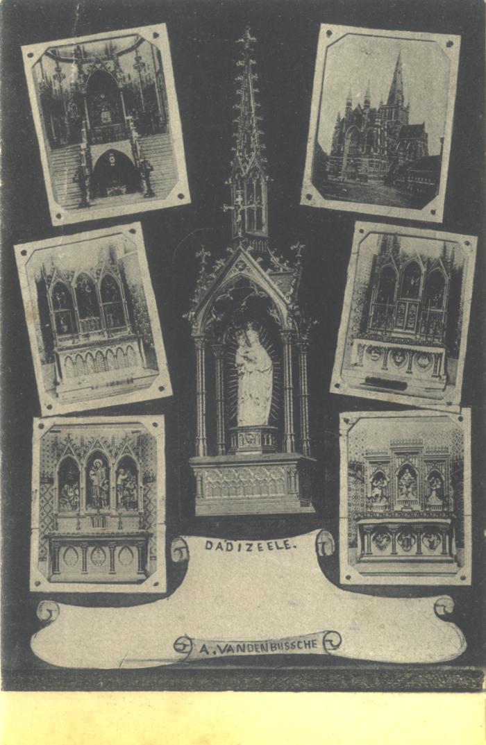 Dadizele - Toeristische postkaart Basiliek