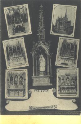 Dadizele - Toeristische postkaart Basiliek