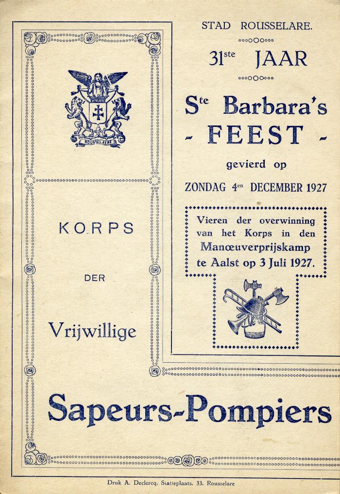Sint-Barbarafeesten Roeselare