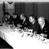 Feesttafel met officieren, Izegem 1957