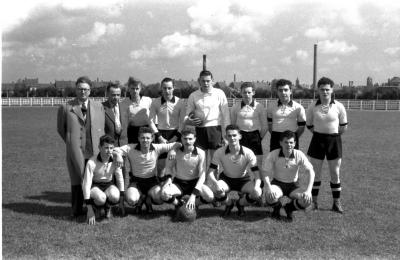 Junior voetbalploeg Rac Doornik, Izegem 1957