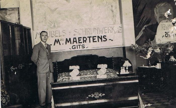 Meubels en schrijnwerk, Maurits Maertens, Onledestraat 10 Gits