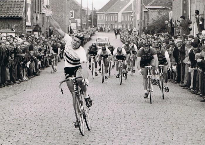 Aankomst van het kampioenschap van Vlaanderen, Gits, 1967