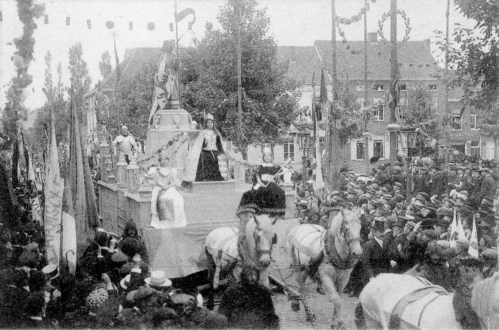 Rodenbachstoet, steden groeten Vlaanderen, 1909