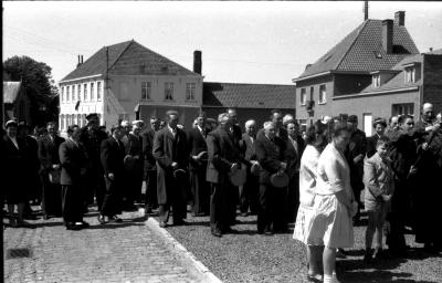 Herdenkingsviering ACV-ACW: overzicht deelnemers, Kachtem 1957